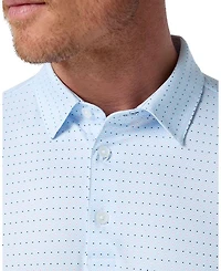Versa Short Sleeve Polo Provence Diamond Sunburst
