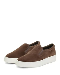 Men's Slip On Suede Sneakers