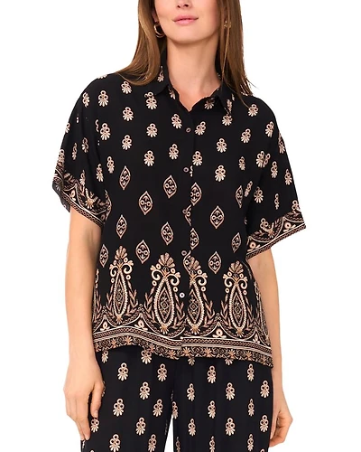 Printed Oversized Shirt