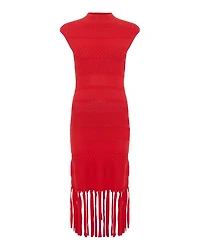 Tazmin Tassel Knit Dress