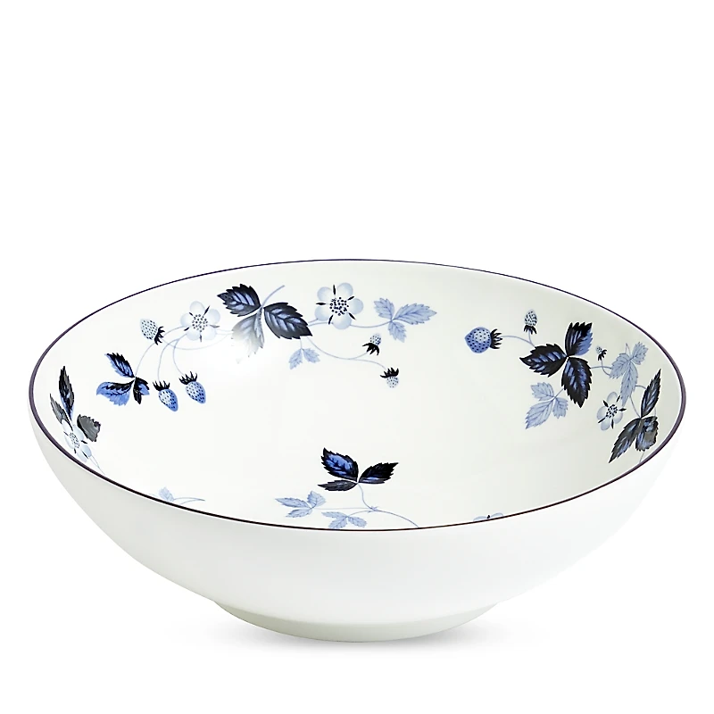 Wedgwood Wild Strawberry Inky Blue Cereal Bowl