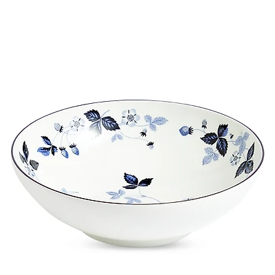 Wedgwood Wild Strawberry Inky Blue Cereal Bowl