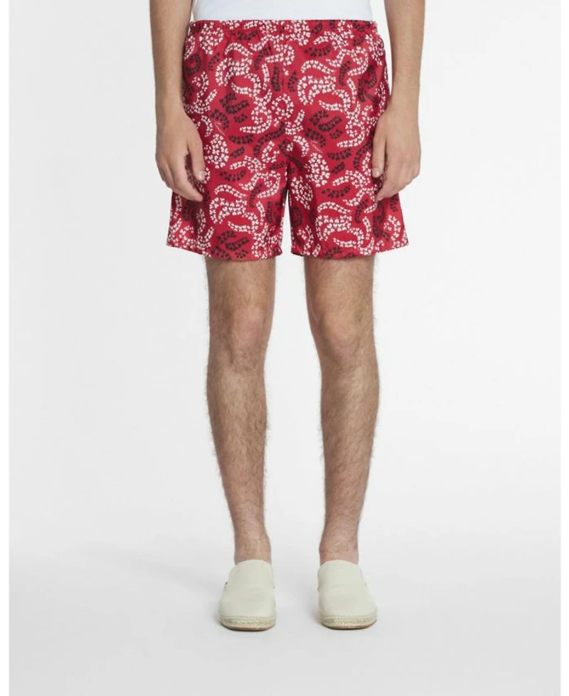 Printed Swim Trunks