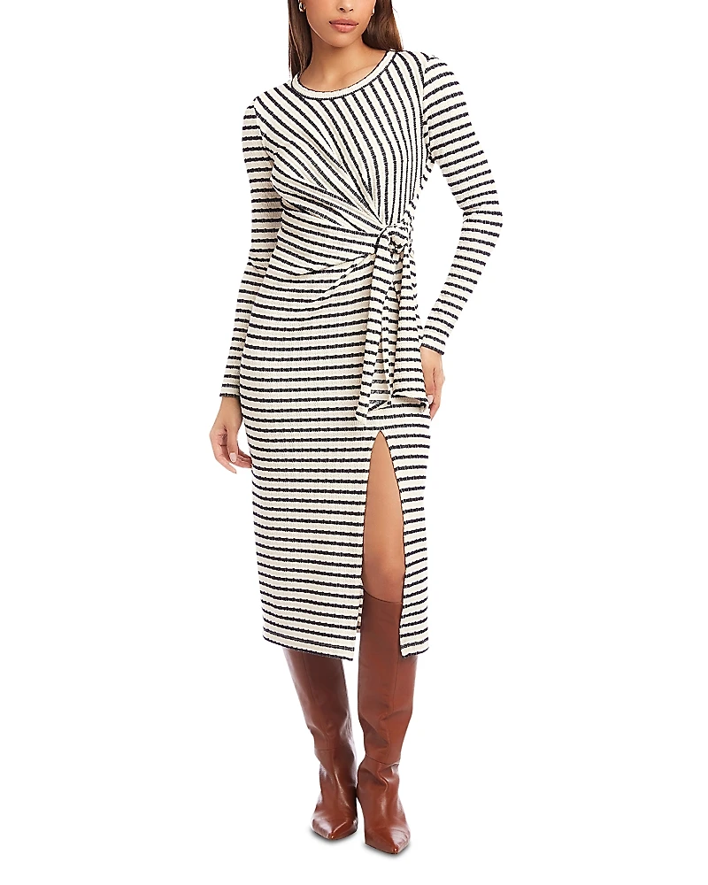 Fifteen Twenty Maddie Long Sleeve Midi Dress