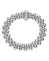 Lagos Sterling Silver Caviar Bubbly Bead Cluster Statement Bracelet