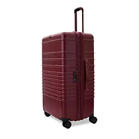 The Large Check in Roller - Burgundy