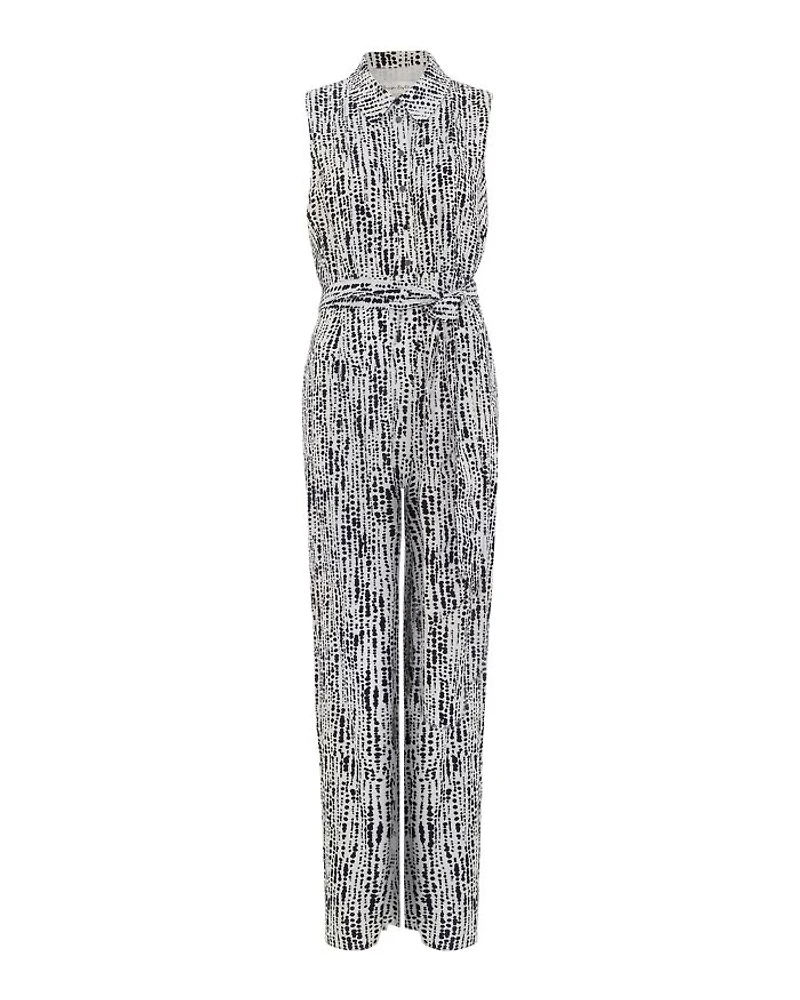 Janine Spot Print Jumpsuit