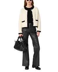 Ewa Contrast Trim Cardigan