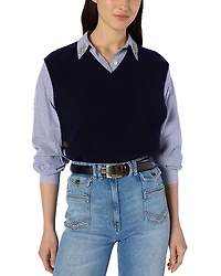 Gerard Darel Evita Wool Sleeveless Sweater