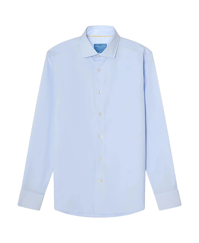 Robert Talbott Reynolds Novelty Cuff Poplin Contemporary Fit Shirt