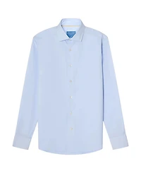 Robert Talbott Reynolds Novelty Cuff Poplin Contemporary Fit Shirt