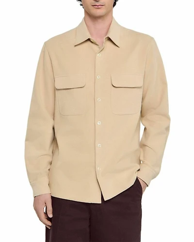 Relaxed Fit Flannel Overshirt