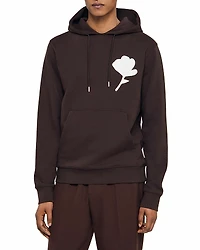 Sandro Layered Flower Hoodie