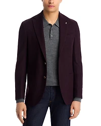 Jack Victor Hampton Textured Jersey Regular Fit Unstructured Sport Coat