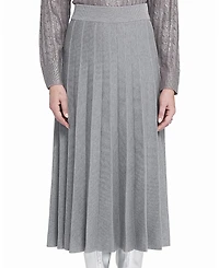 Elle Pleated Sweater Skirt