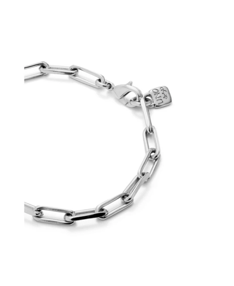 Sterling Silver Plated Cable Chain Bracelet