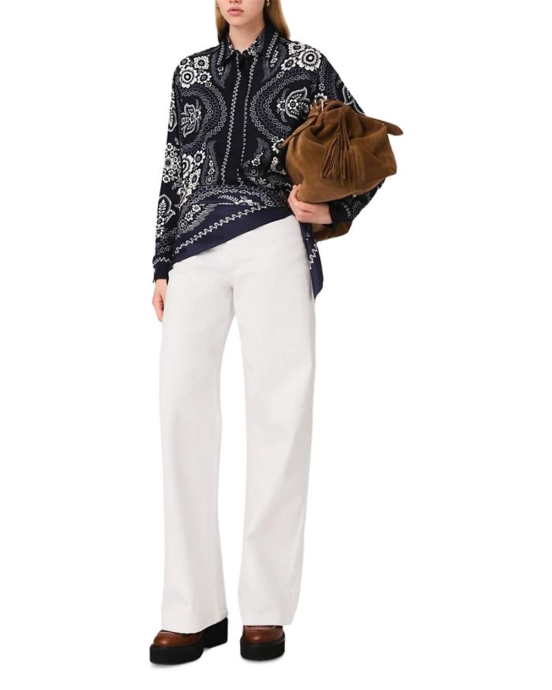 Flowing Printed Shirt