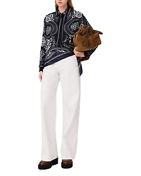 Flowing Printed Shirt