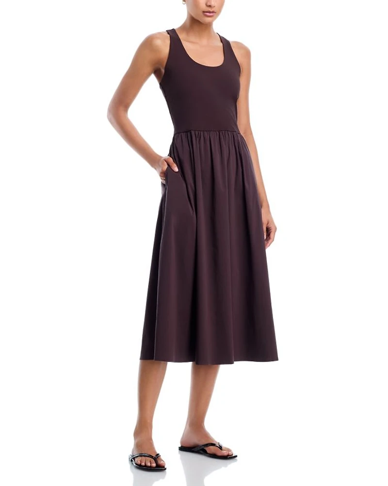Explorer Ribbed Midi Dress