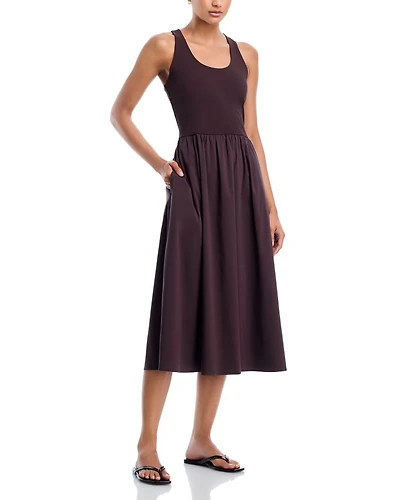 Explorer Ribbed Midi Dress