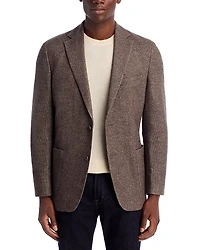 Vince Melange Jersey Slim Fit Soft Sport Coat
