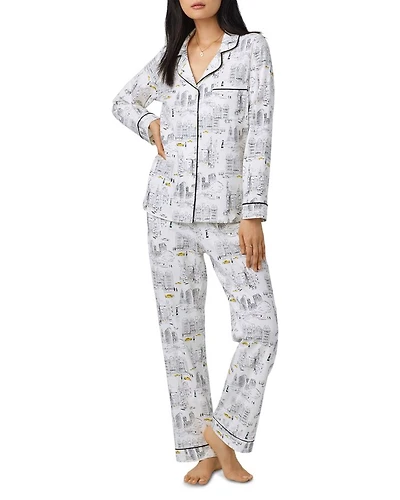 City Print Pajama Set