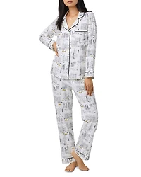 City Print Pajama Set