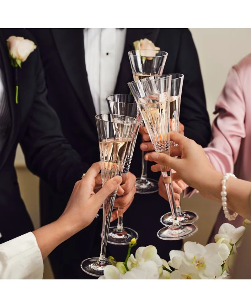 Lismore Diamond Toasting Flute, Set of 2