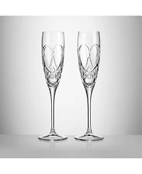 Love True Love Champagne Flutes, Set of 2