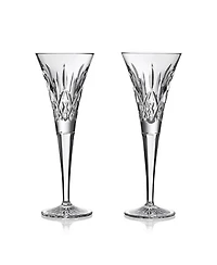 Lismore Toasting Flutes, Set of 2