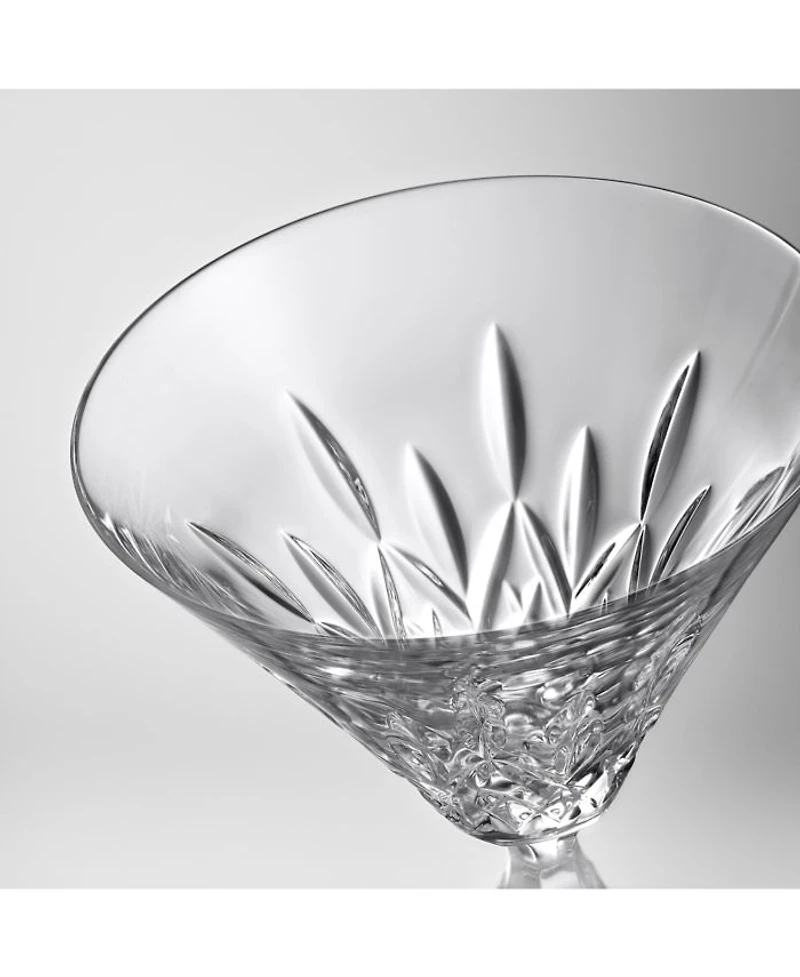 Lismore Crystal Martini Glass, Set of 2
