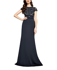 Catrine Lace Bodice Gown