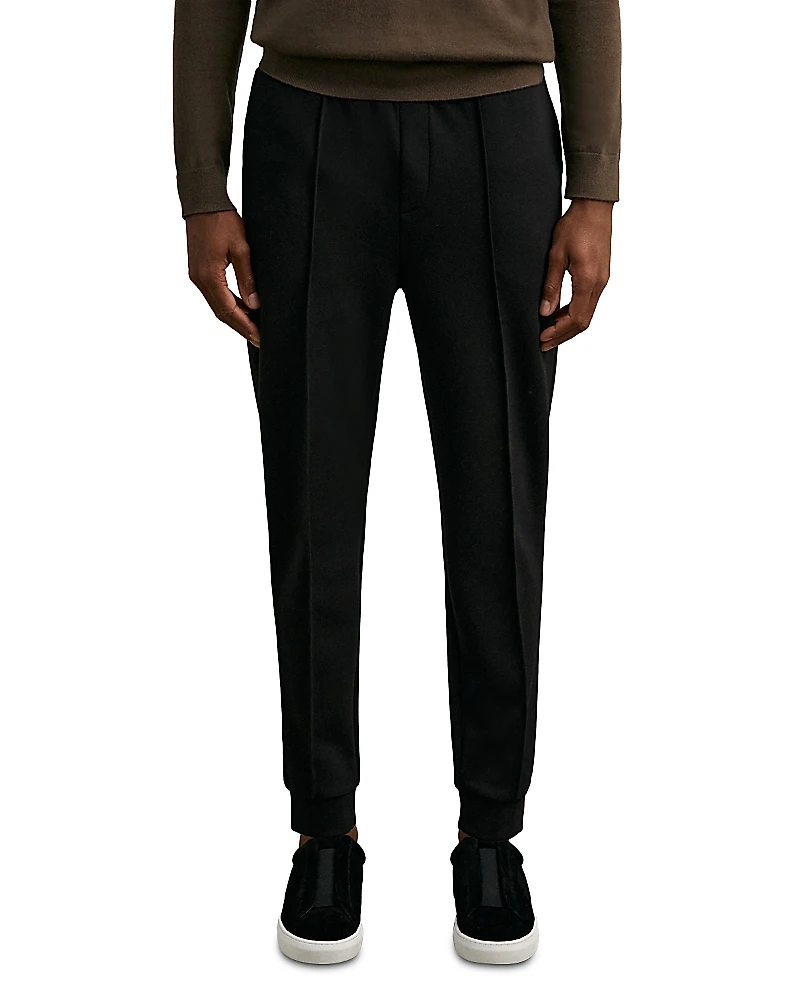 Reiss Premier Interlock Drawstring Jogger Pants
