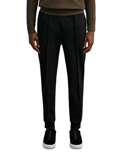 Reiss Premier Interlock Drawstring Jogger Pants