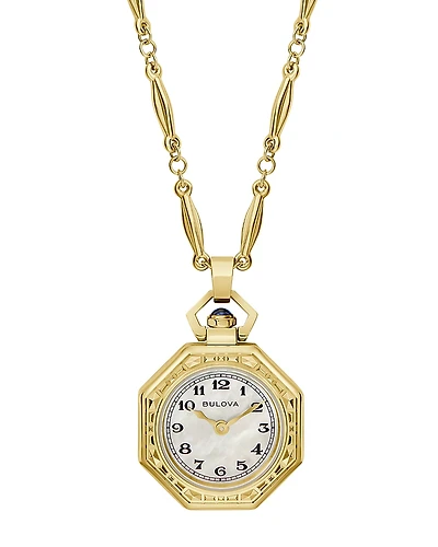 Bulova Limited Edition 150th Anniversary Classic Rubaiyat Pendant Watch, 25.5mm
