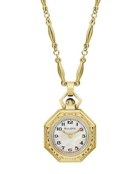 Bulova Limited Edition 150th Anniversary Classic Rubaiyat Pendant Watch, 25.5mm