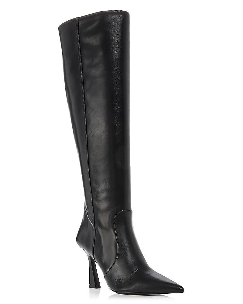 Stuart Weitzman Women's Vinnie 85 Leather Tall Boots