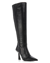 Stuart Weitzman Women's Vinnie 85 Leather Tall Boots