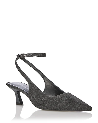 Stuart Weitzman Women's Vinnie 50 Ankle Strap Pumps