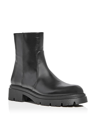 Stuart Weitzman Women's Husdon Lite Zip Booties