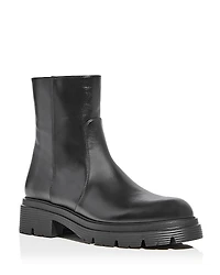 Stuart Weitzman Women's Husdon Lite Zip Booties