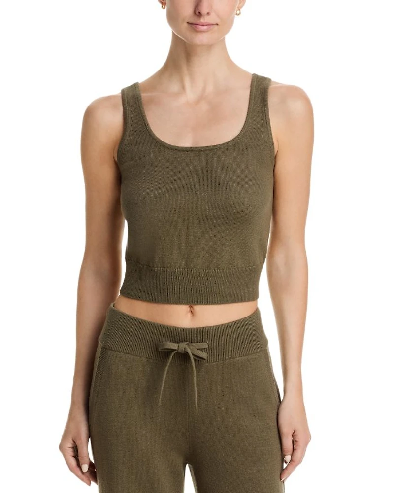 Cropped Sweater Tank