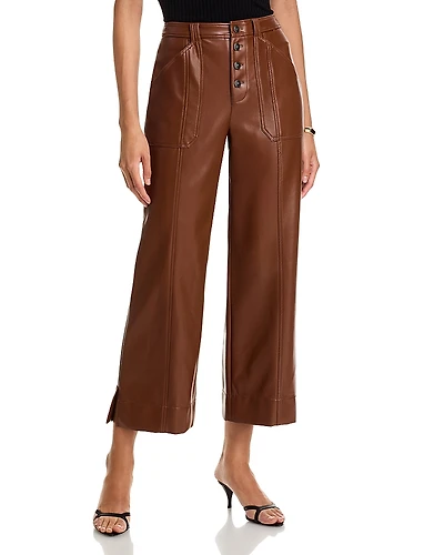 Cinq a Sept Faux Leather Benji Pants