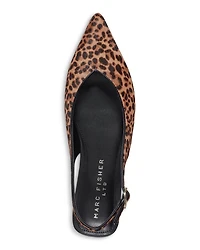 Women's Gabraly Calf Hair Slingback Flats