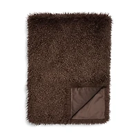 Hudson Park Collection Mongolian Faux Fur Throw Blanket - Exclusive