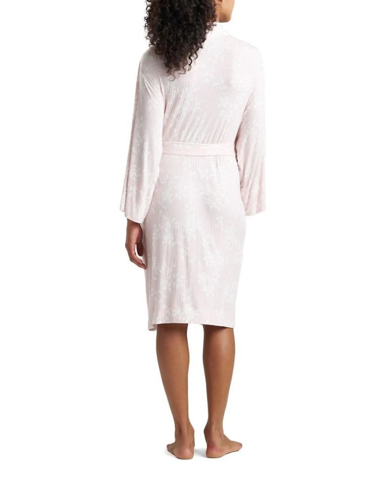 Aria Printed Rib Effortless Wrap