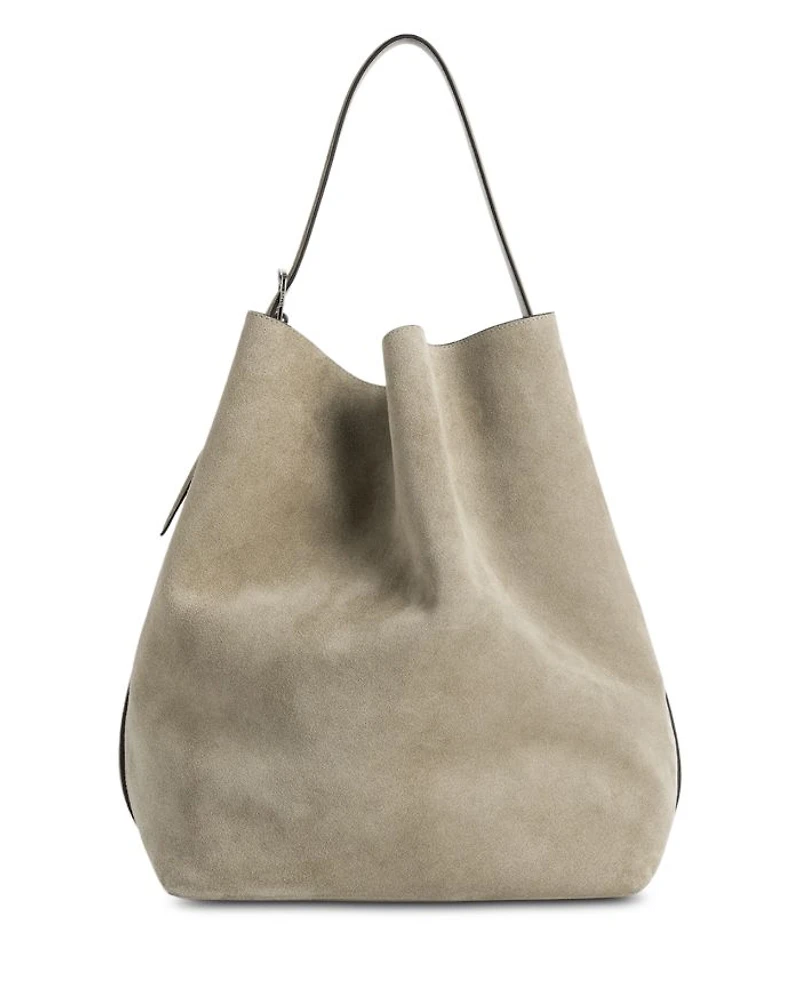 Doublé Suede Belted Tote