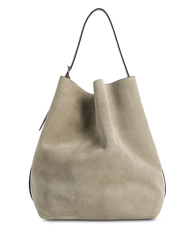Doublé Suede Belted Tote