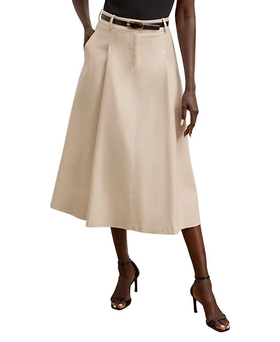 Olia Breeze Women's Cotton Viscose Skirt