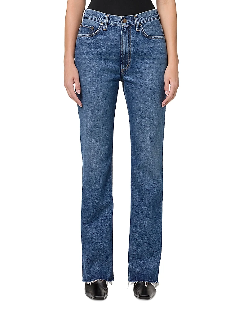 Agolde Leena High Rise Baby Flare Jeans